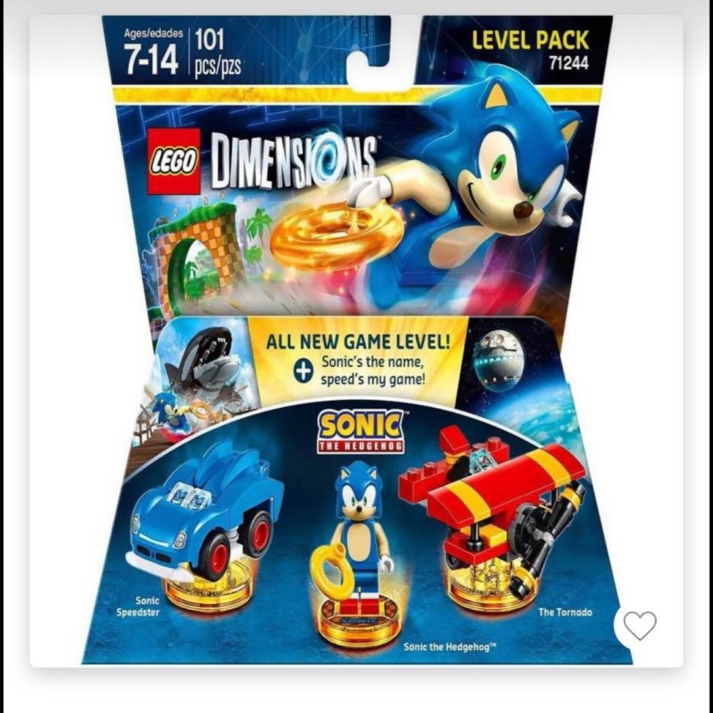 Sonic the Hedgehog Level Pack - Lego Dimensions (NIB)